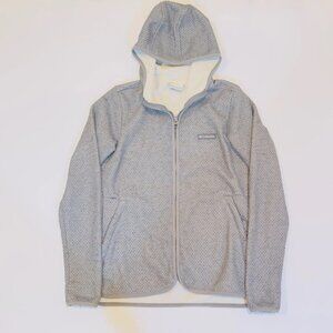 Columbia Men’s Hoodie Size S Gray Full Zip Jacket Fleece Outdoor Casual